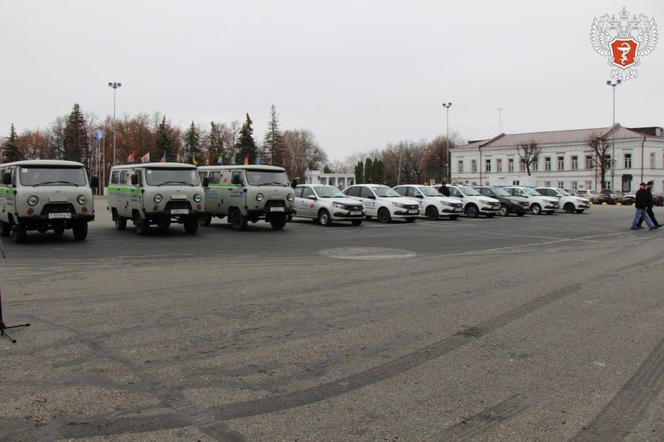 20 новых автомобилей поступили в медучреждения Ульяновской области