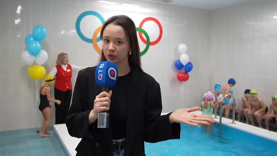 Олимпийские игры для малышей! Соревнования по плаванию прошли в «Журавлёнке»