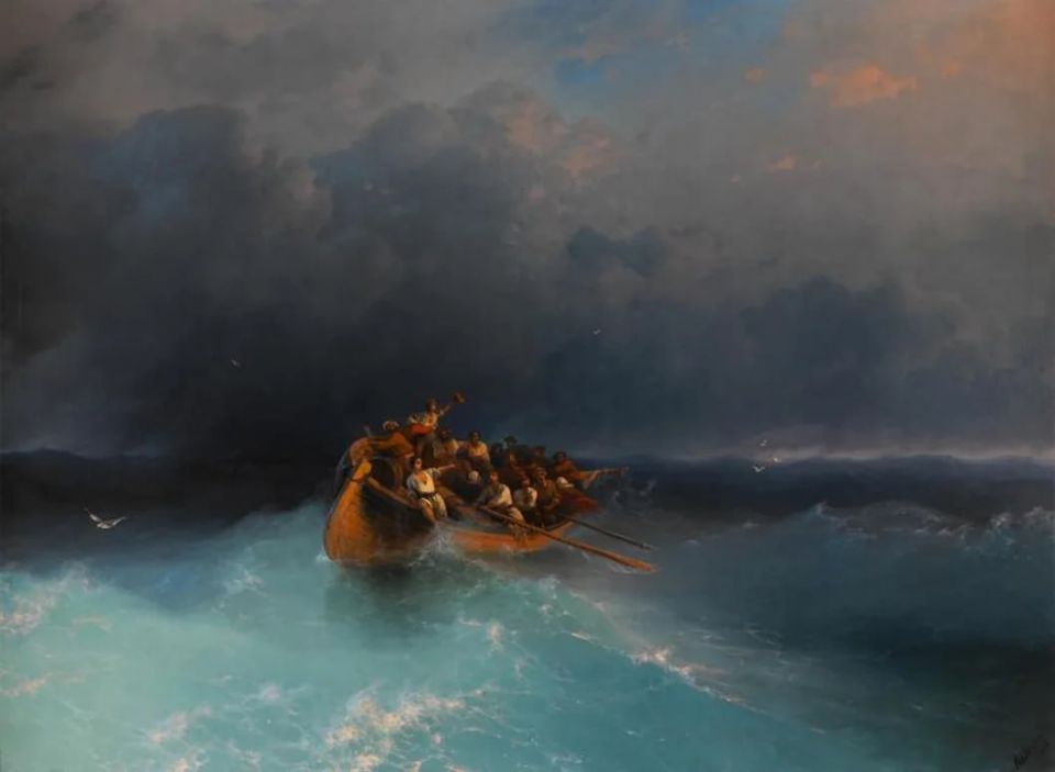 Западу нужны «Выжившие». Полотно «Выжившие» кисти Ивана Айвазовского на днях было продано с молотка на аукционе за рекордные для работ этого мастера 4,188 миллиона фунтов стерлингов