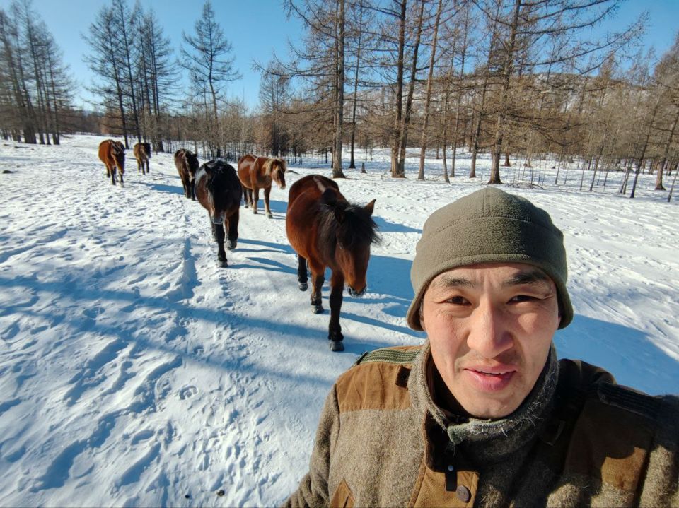 Участник СВО Пунцык Иванов получил грант на развитие табунного коневодства