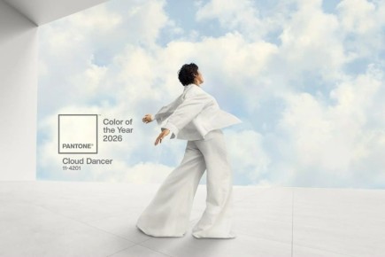 Главным цветом 2026 года назван PANTONE 11-4201 Cloud Dancer — нейтральный белый