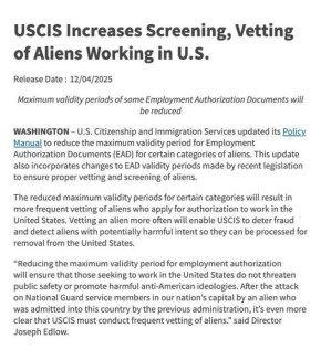 Администрация Трампа ужесточила порядок выдачи разрешений на работу для просителей убежища и участников гуманитарных программ