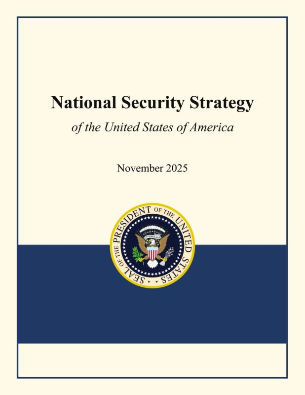 Дмитрий Дробницкий: Администрация Трампа "тихо" опубликовала новую стратегию национальной безопасности США