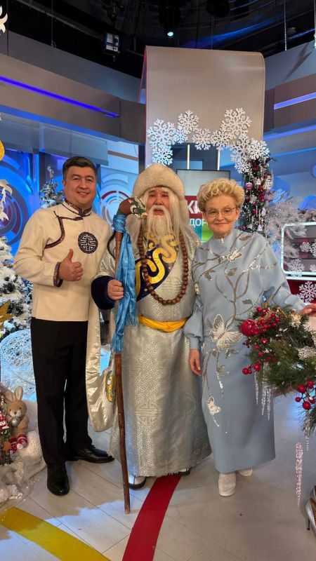 Белый старец из Бурятии снялся в программе Первого канала «Жить здорово» с Еленой Малышевой
