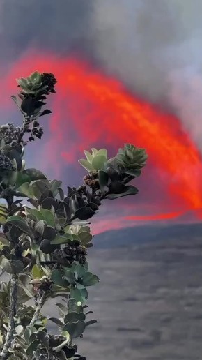 Страшно красиво: на Гавайях зафиксировано извержение вулкан Килауэа