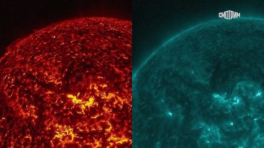 На Солнце произошла двойная вспышка предпоследнего класса M, сообщили в лаборатории солнечной астрономии ИКИ РАН
