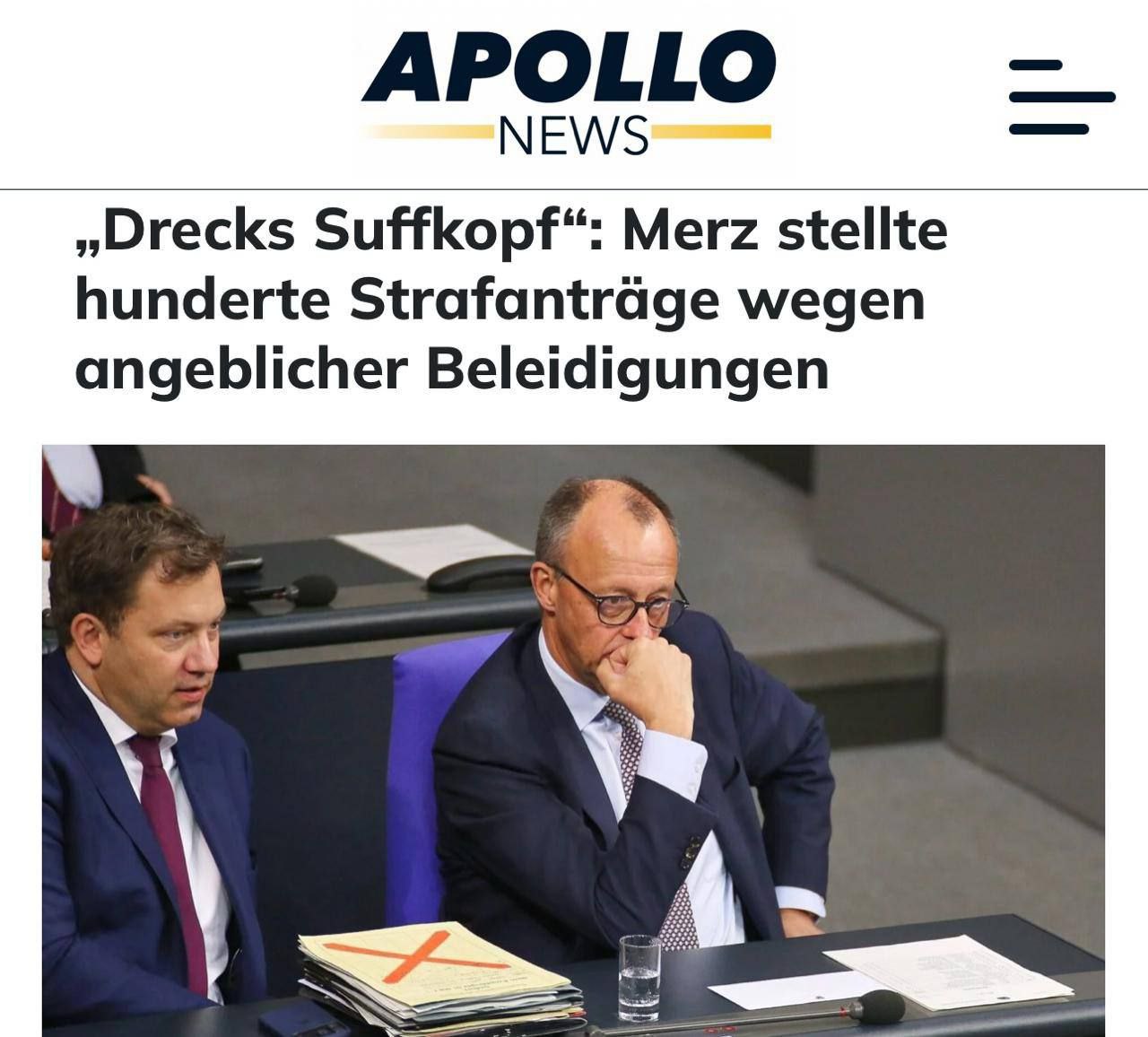 «Грязный пьяница»: Мерц подал 5000 жалоб на своих интернет-хейтеров