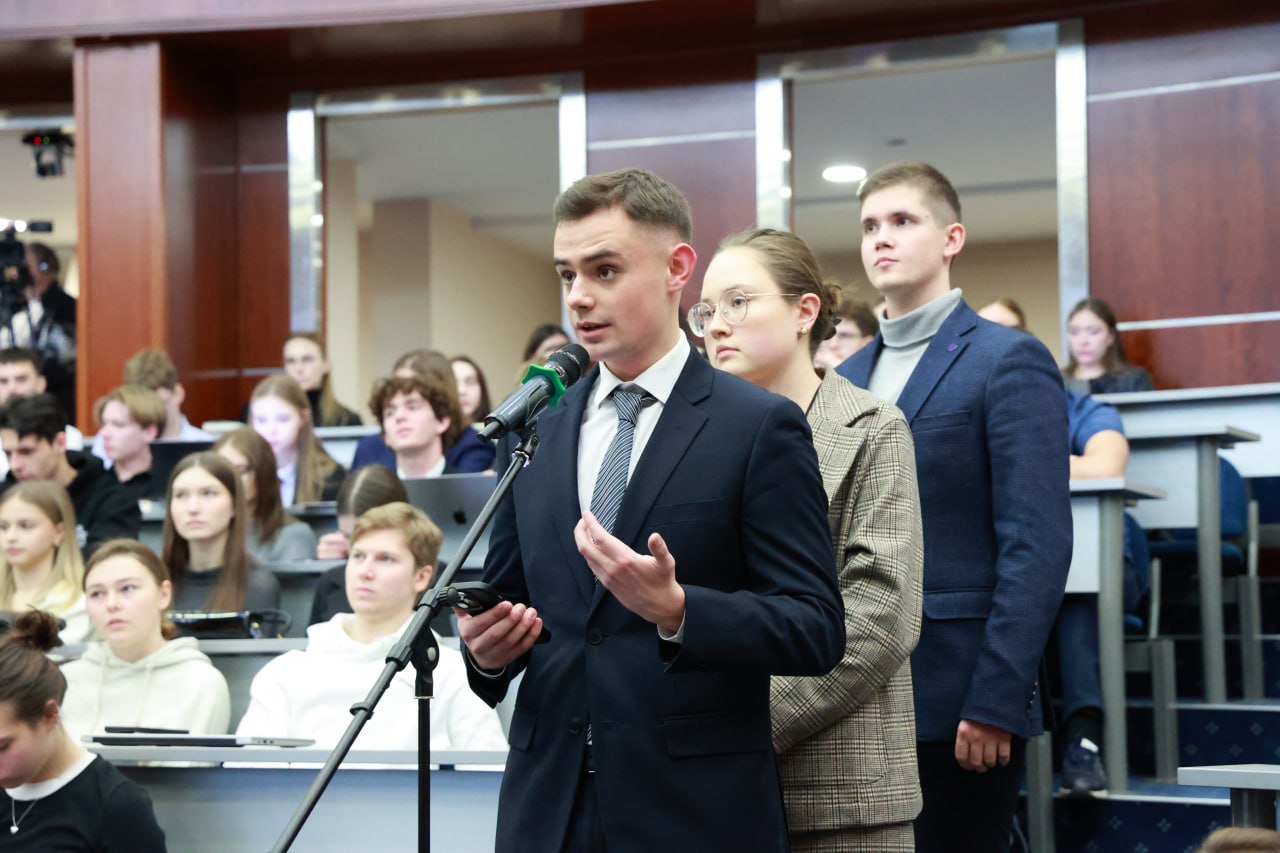 Татьяна Москалькова: Традиционно в преддверии Дня прав человека на площадке МГИМО МИД России провела для школьников и студентов Всероссийский единый урок «Права человека» Татьяна Москалькова: Традиционно в преддверии Дня прав человека на площадке МГИМО МИД России провела для школьников и студентов Всероссийский единый урок «Права человека»