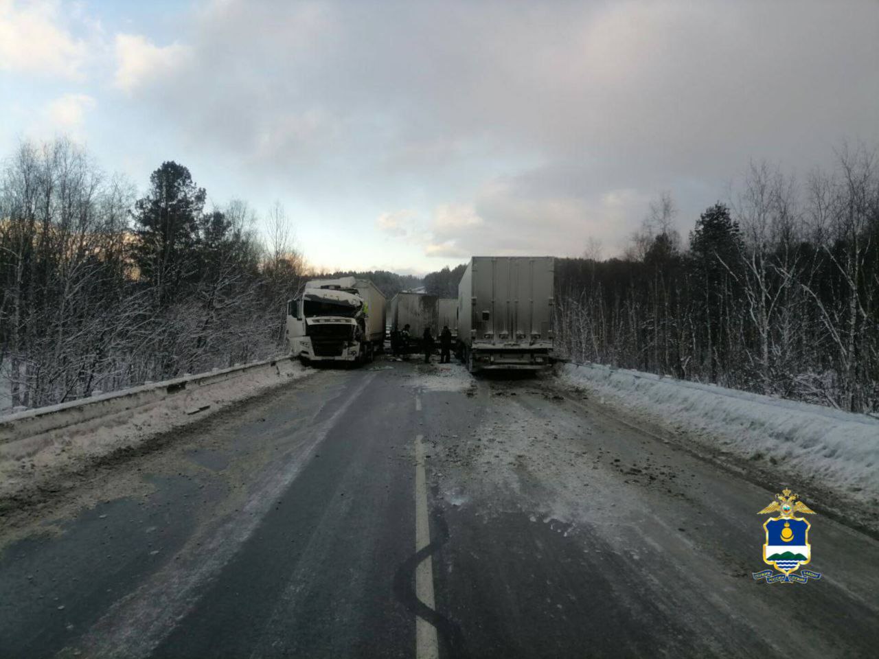 Массовое ДТП произошло сегодня днём на федеральной трассе «Байкал» в Кабанском районе Бурятии
