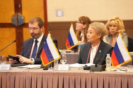 Татьяна Мантатова, вице-спикер Народного Хурала Бурятии принимает участие в Международном форуме АРАССВА-2025 в Республике Корея