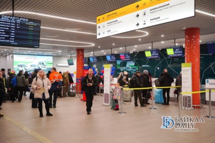 Международный аэропорт «Байкал» вскоре установит очередной рекорд по количеству обслуженных пассажиров