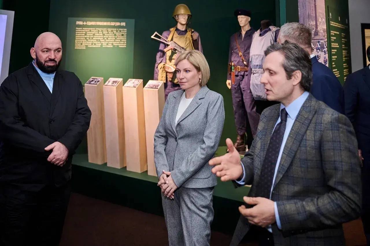 Ольга Любимова: Посетила выставку «Группа "Альфа". Первые полвека» в Музее современной истории России Ольга Любимова: Посетила выставку «Группа "Альфа". Первые полвека» в Музее современной истории России