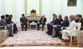Владимир Путин проводит в Кремле переговоры с президентом Индонезии Прабово Субианто