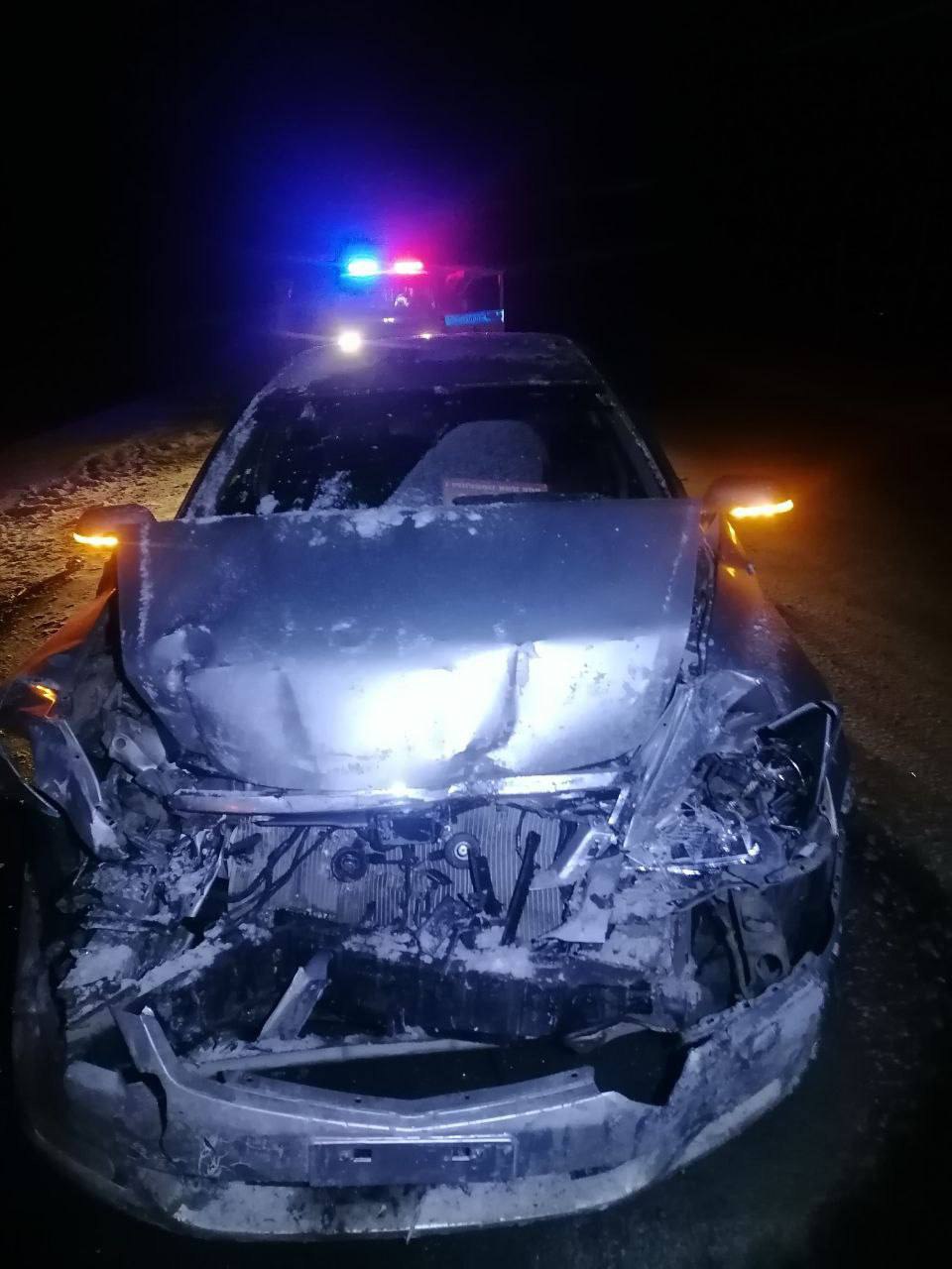 В Бурятии два человека пострадали в ДТП