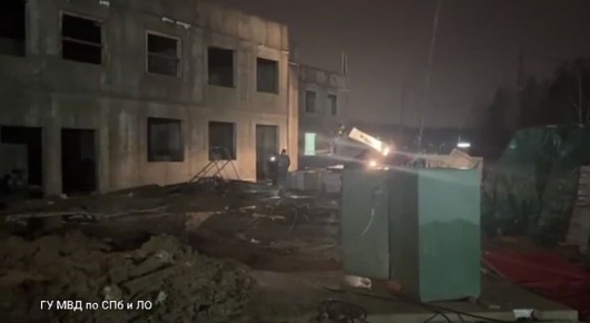 Полицейский рейд на стройке в Ленобласти превратился в погоню