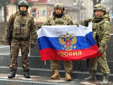 Владимир Соловьев побывал в Красноармейске с бойцами 27-й мотострелковой дивизии и 506-го мотострелкового полка