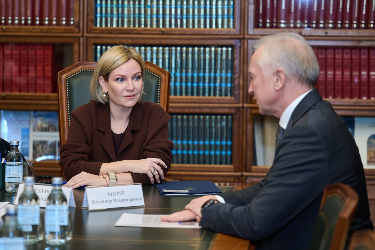 Ольга Любимова: Встретилась с Губернатором Томской области Владимиром Мазуром Ольга Любимова: Встретилась с Губернатором Томской области Владимиром Мазуром