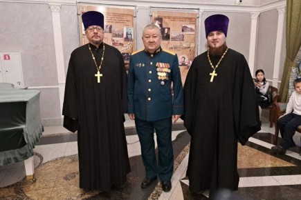 Военные священники Бурятии приняли участие в мероприятиях, посвященных Дню героев Отечества