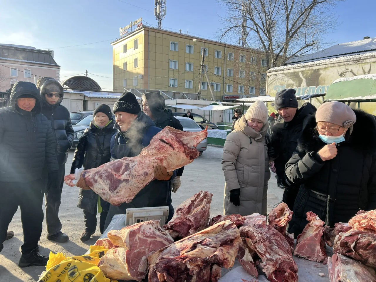 В Улан-Удэ стартовала большая мясная ярмарка! В Улан-Удэ стартовала большая мясная ярмарка!
