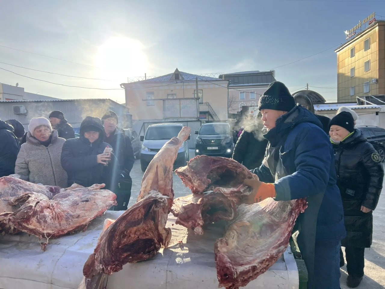 В Улан-Удэ стартовала большая мясная ярмарка! В Улан-Удэ стартовала большая мясная ярмарка!