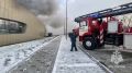 В Суздале горит аквапарк. Сейчас пожарные локализовали огонь на площади 150 квадратных метров