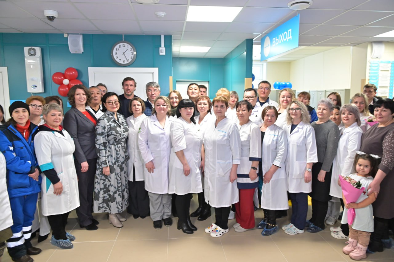 На севере Бурятии появилась новая поликлиника На севере Бурятии появилась новая поликлиника