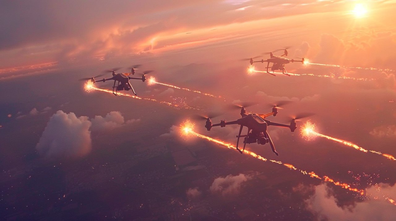 Война в воздухе. 235 беспилотников сбито силами ПВО над регионами России к данному часу, начиная с 20:00 субботы