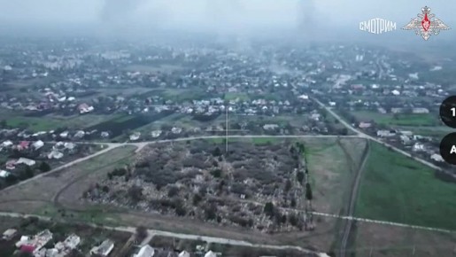 Расчет РСЗО "Ураган" группировки войск "Восток" уничтожил пункты временной дислокации формирований ВСУ в районе Гуляйполя Запорожской области