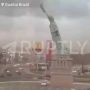 Статуя Свободы рухнула из-за урагана!
