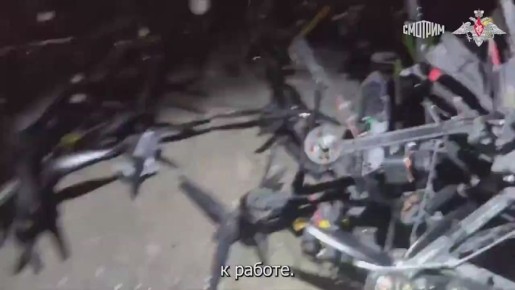 Российские бойцы обнаружили в Красноармейске брошенный пункт управления беспилотниками украинского подразделения "Птахи Мадьяра"