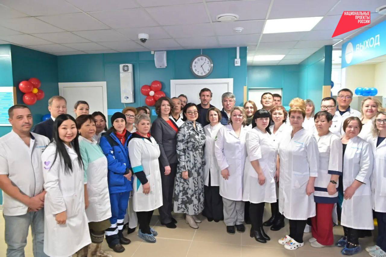 В посёлке Таксимо открылась новая поликлиника