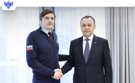 Сергей Кравцов провёл встречу с Чрезвычайным и Полномочным Послом Таджикистана в России