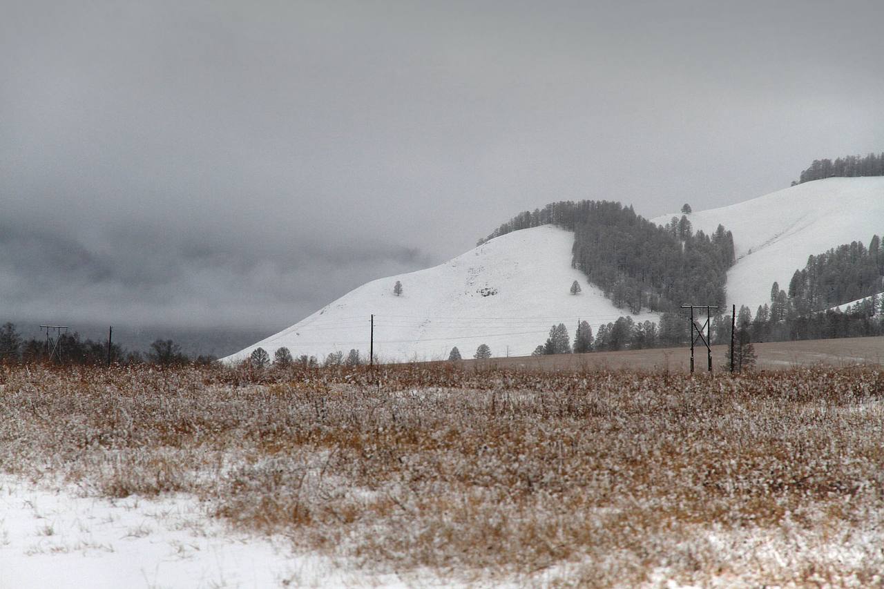Бурятия из окна автомобиля Бурятия из окна автомобиля