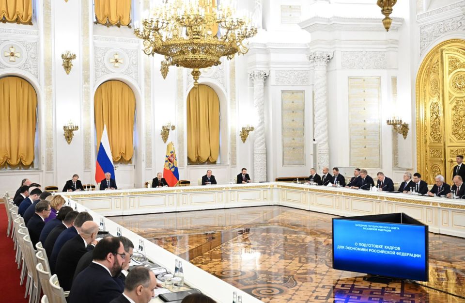 Ольга Любимова: Приняла участие в заседании Государственного Совета Российской Федерации по вопросу: «О подготовке кадров для экономики России»