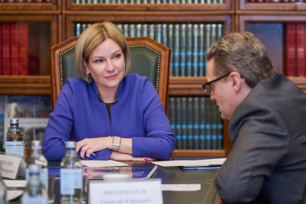 Ольга Любимова: Встретилась с Губернатором Вологодской области Георгием Филимоновым