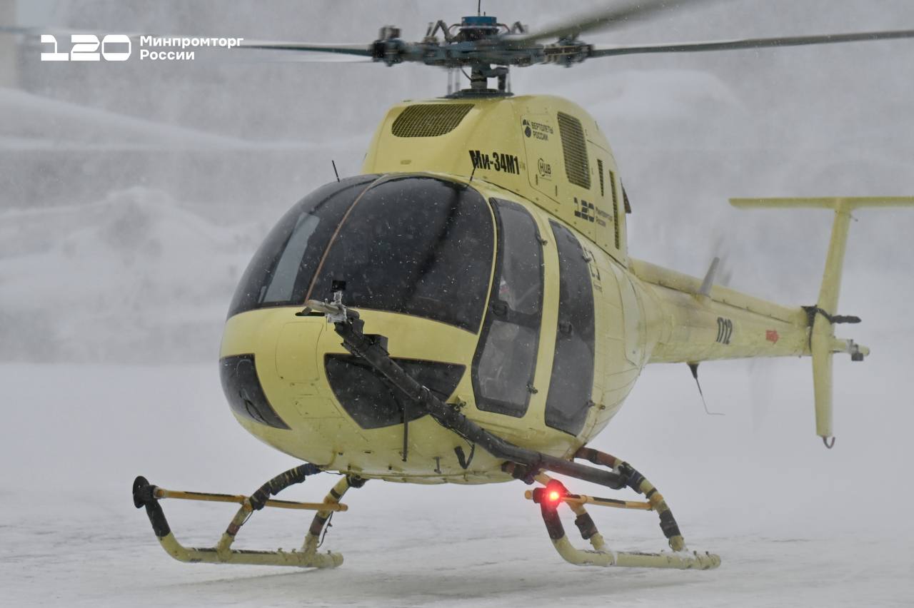 Ми-34М1 совершил первый полёт с отечественным двигателем ВК-650В Ми-34М1 совершил первый полёт с отечественным двигателем ВК-650В