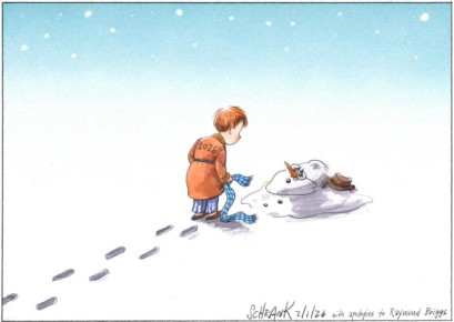 Прощай, снеговик, Стармер!