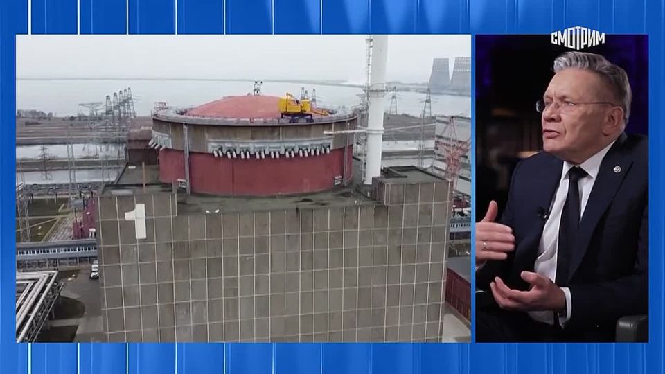 В безопасности Запорожской АЭС нет сомнений, станция начинает быть готовой к производству электроэнергии и технически, и юридически, заявил глава Росатома Алексей Лихачев в интервью "России 24"