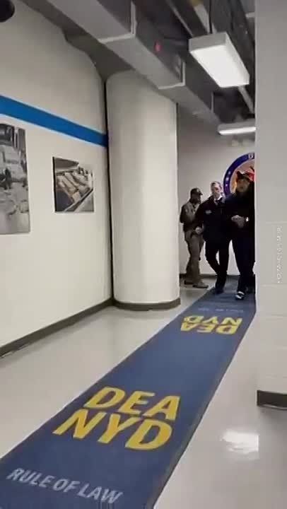 Кадры, где Мадуро и его жену доставили в следственный изолятор в Бруклине, распространяются в сети