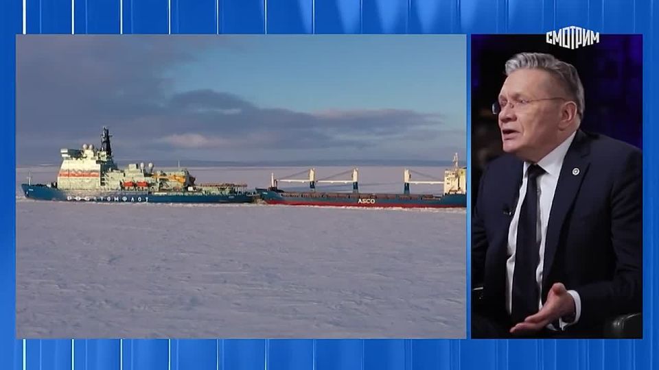 Несмотря на санкции, ледоколы РФ удовлетворили все потребности Севморпути, рассказал в интервью "России 24" глава Росатома Алексей Лихачев