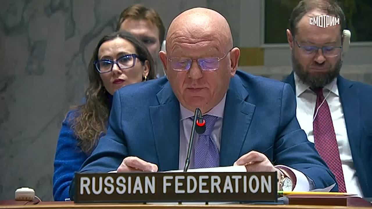 Полное видео выступления Василия Небензи на заседании Совбеза ООН по теме Венесуэлы