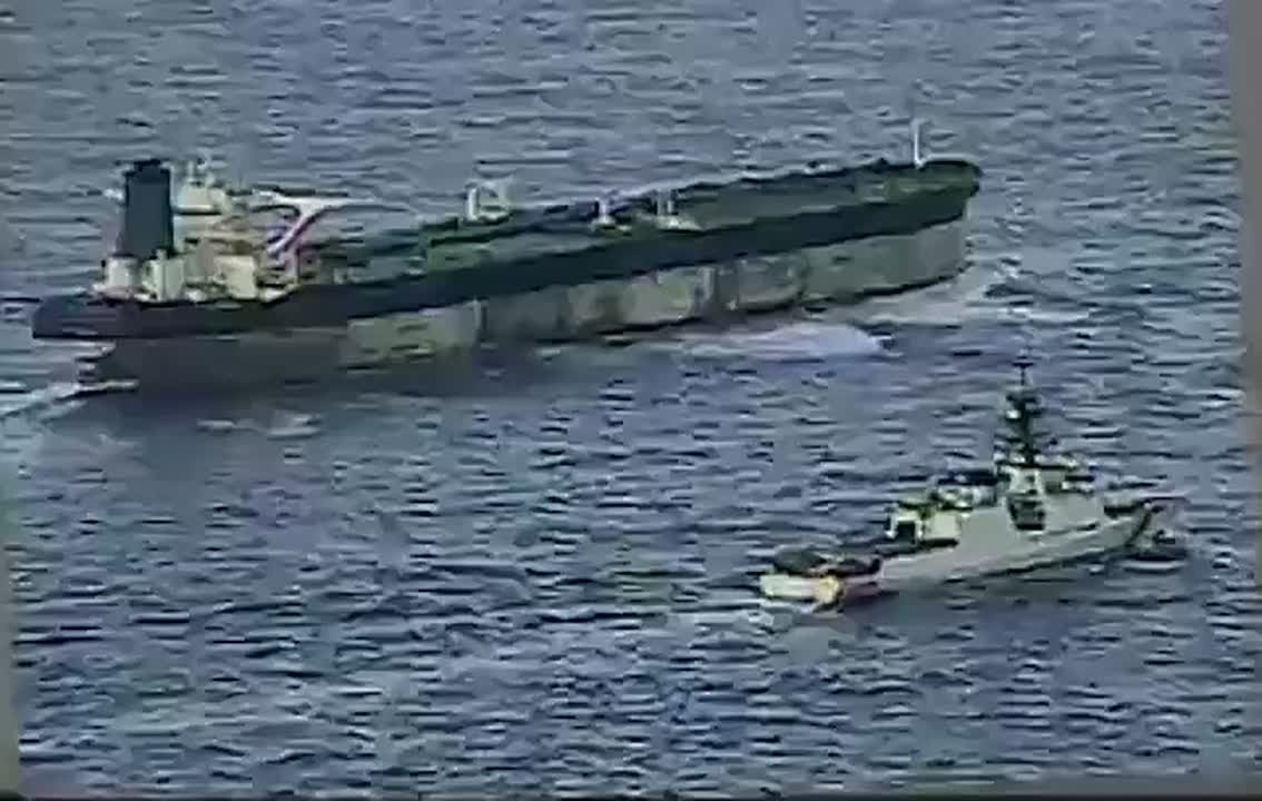 Береговая охрана США показала кадры преследования танкера «Маринера»