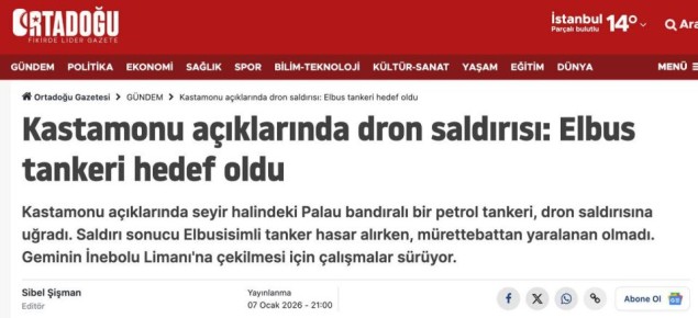 ������� �������: �������� ������� Ortadou Gazetesi �������� �� ����� ����� �� �������� ������ ����� ������� ������
