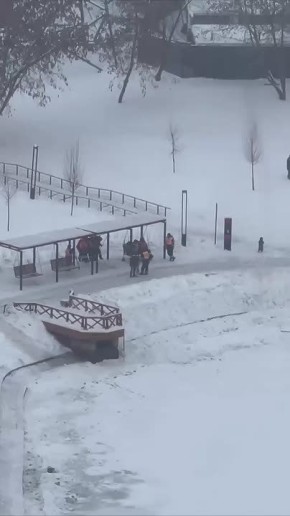 Мэры ряда российских городов призывают граждан выходить на улицы и убирать снег