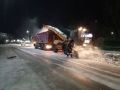 Комбинат по благоустройству круглосуточно продолжает устранять последствия снегопада