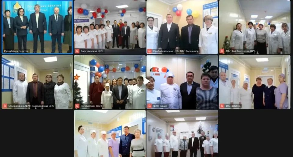 Алексей Цыденов: ОТКРЫЛИ 8 НОВЫХ ФАПОВ и 1 ВРАЧЕБНУЮ АМБУЛАТОРИЮ