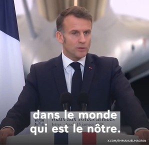 Европа должна в короткие сроки получить аналог "Орешника", заявил Макрон