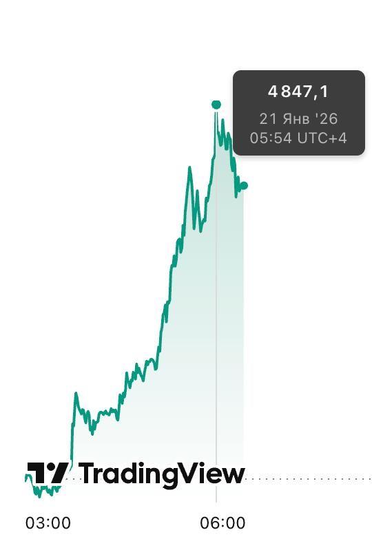 ��������� ������ �� ����� Comex ��������� ������� $4 840 �� �������� �����
