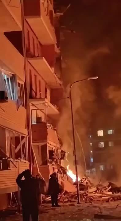 Террористический удар БПЛА ВСУ по жилым домам в пригороде Краснодара