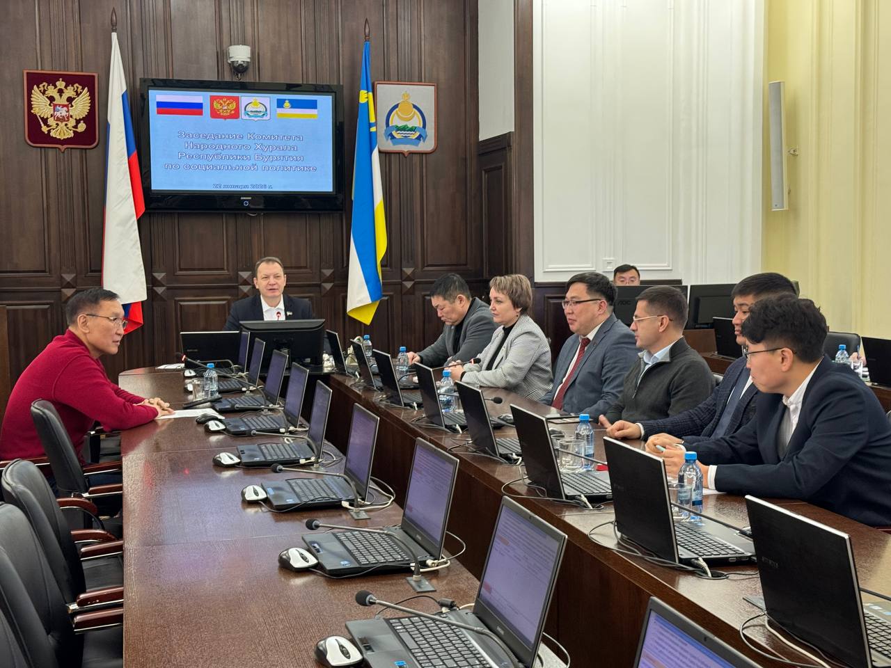 Сегодня в Народном Хурале Республики Бурятия под председательством Игоря Марковца состоялось первое в наступившем году заседание Комитета по социальной политике